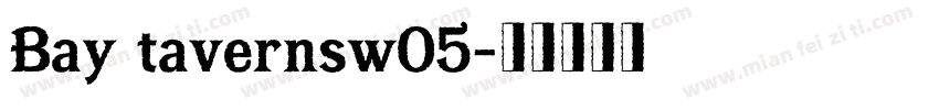 Bay tavernsw05字体转换